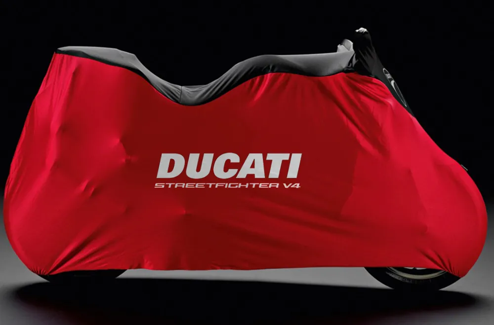 Zertifiziert Ducati MOTORRAD ABDECKTUCH INDOOR Streetfighter V4