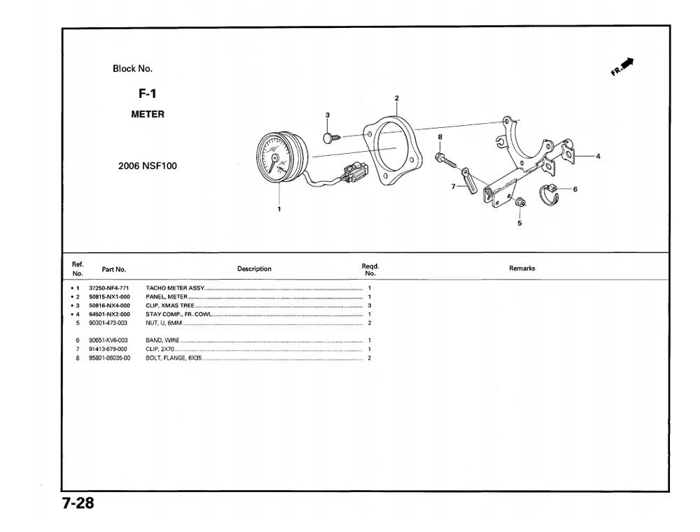 Honda Original STAY COMP., FR. COWL Meistverkauft
