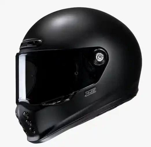 Billig HJC V10 SEMI FLAT BLACK Integralhelm