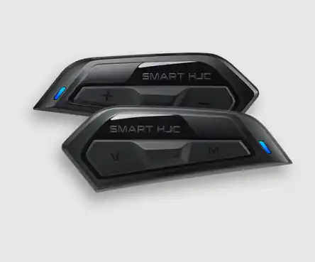 Top-Preis HJC SMART HJC - 50B FLAT BLACK Kommunikationssystem