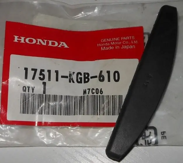 Garantierte Lieferung Honda GUMMI, KRAFTSTOFFTANK, V., 17511KGB610