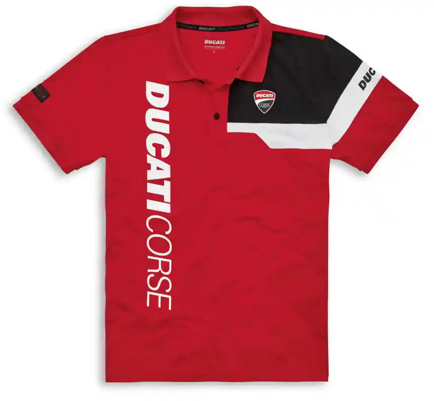Ducati Corse TRACK RED POLO-SHIRT Sonderangebot