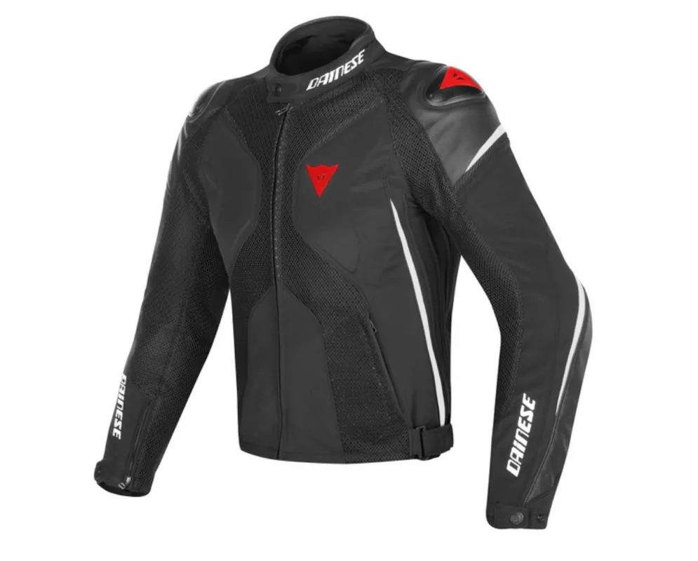 Direktkauf Dainese SUPER RIDER D-DRY MOTORRAD JACKE Schwarz/Weiß/Rot