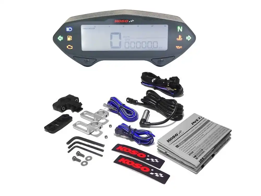 KOSO DB-01RN Tachometer mit Drehzahlmesser Enduro Motorroller Roller Begrenztes Angebot