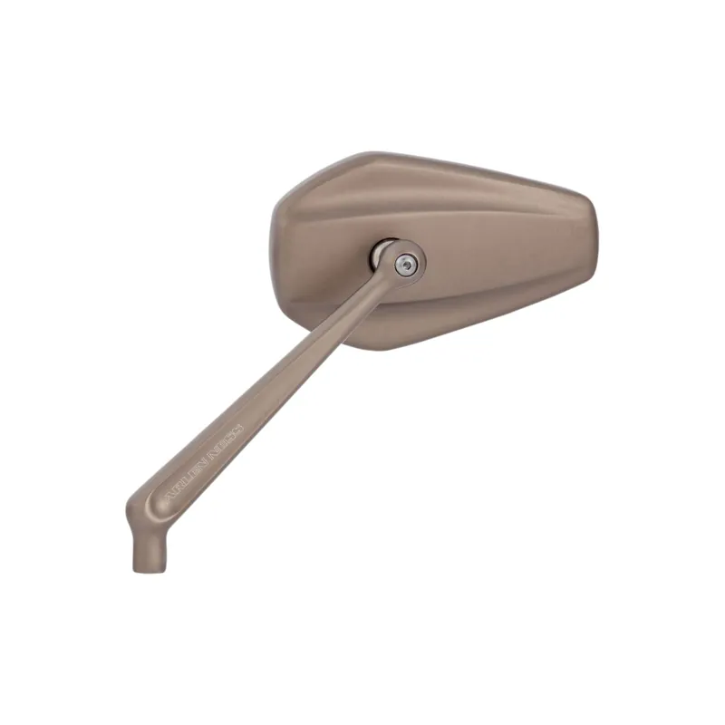 Meistverkauft Arlen Ness Spiegel Mini Stocker oval titan/silber 4-1/2 Zoll 13-169