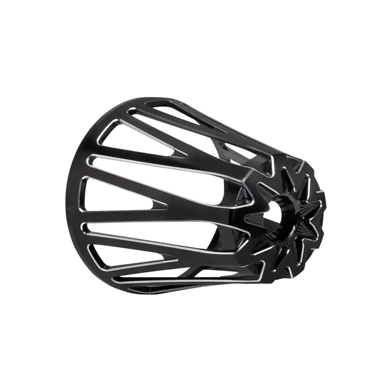 Zertifiziert Arlen Ness Luftfilter Abdeckung Monster Sucker Crossfire schw.gefr.
