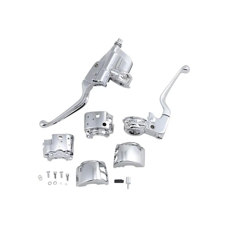 Schnäppchen Drag Specialties Lenkerarmaturensatz mit mechanischer Kupplung Ø25,4mm 748A