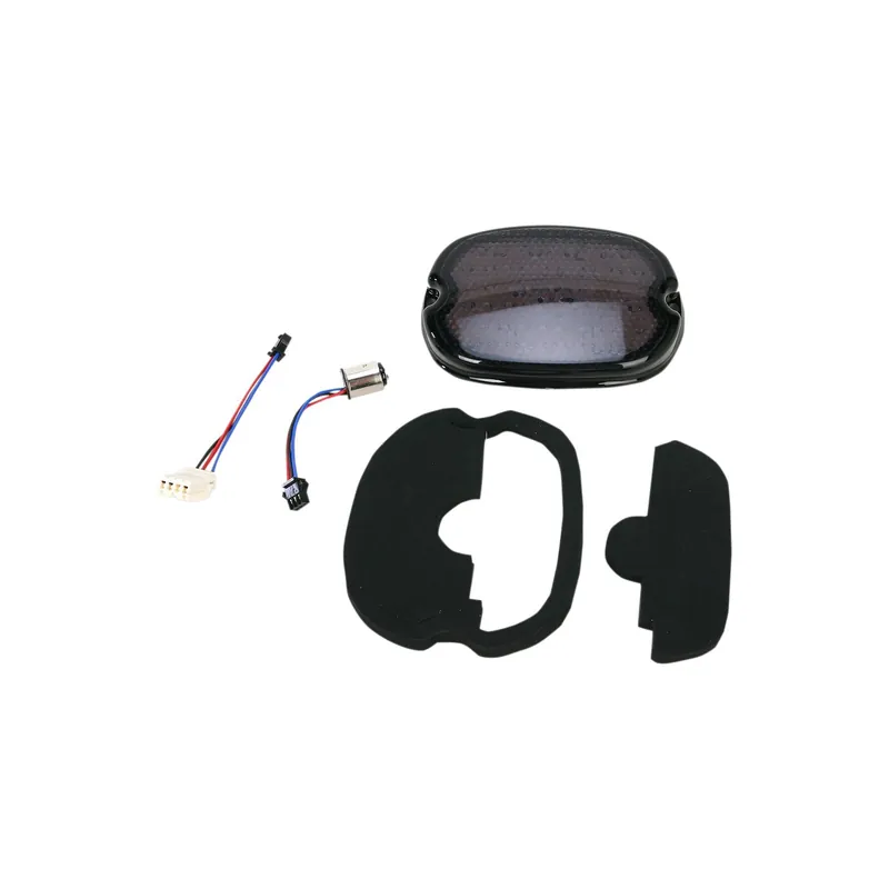 Drag Specialties Flaches LED-Rücklicht hinten Low-Profile/Smoke 0771 Geprüft