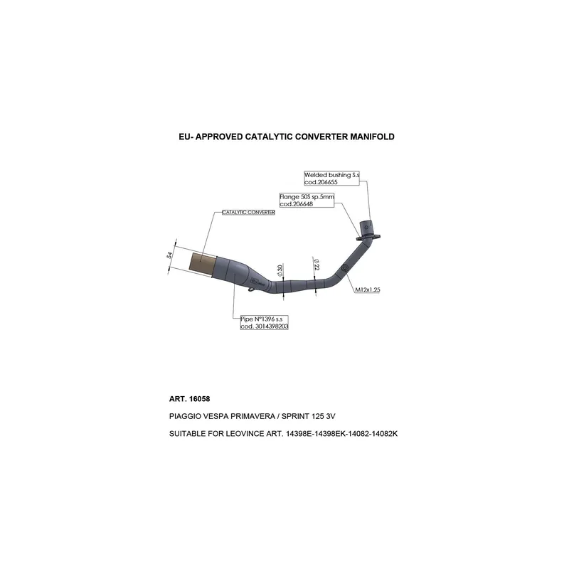 Bestpreis LEOVINCE - Catalytic Converter