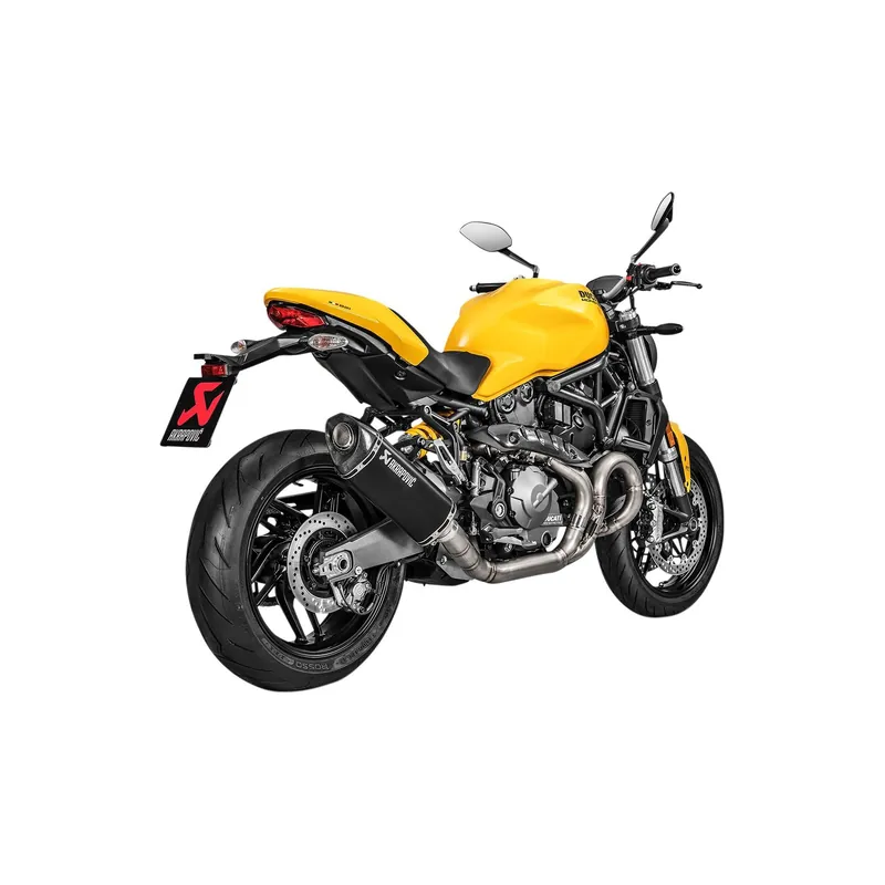 AkrapovicSlip-On Line Titan Endschalldämpfer f. DUCATI MONSTER 1200 14-20 o. ABE Sofort Bestellen