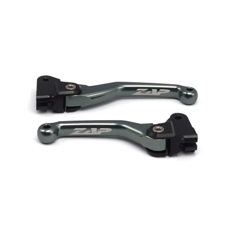 ZAP Klapphebel Satz Simson S51 S70 SR50 SR80 Grau Kupplungs Brems Hebel Aktuell