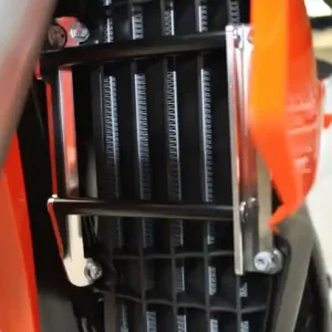 Neuheit AXP Kühlerschutz KTM EXC/ EXC-F, SX/ SX-F, Husqvarna TE / FE/ TC/ FC 18-21 - schwarz