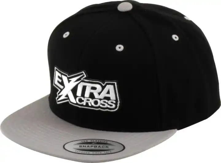 Geprüft Extracross Snapback Cap Black-Grey