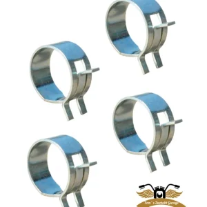 4 x 6mm Federschelle 5,8-6,5mm Schlauchschelle Federband hochfest Bestpreis