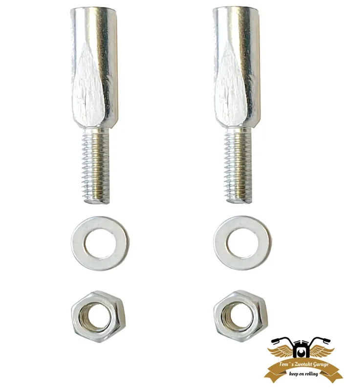 2 x Pedalkeil 9,5 mm Spannkeil Sicherungsbolzen Tretkurbel Echt