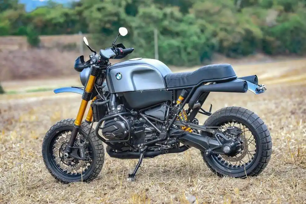 BMW R1200R Scrambler Motorrad Komplett-Umbau without limits Expressversand