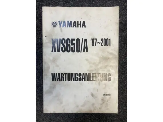 Yamaha Wartungsanleitung XVS650/A 1997-2001 Angebot